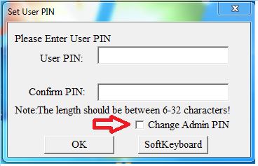 Принтер пишет set 8 digit admin pin