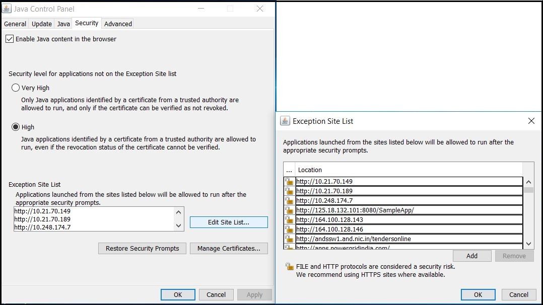 epfo digital signature java version