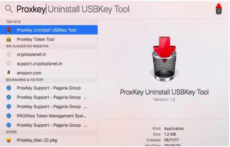 PROXKey token driver Installation – MAC OS – Knowledge Base