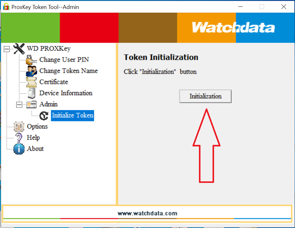 PROXKey token Password Reset – Initialize Token ( Format Token ...